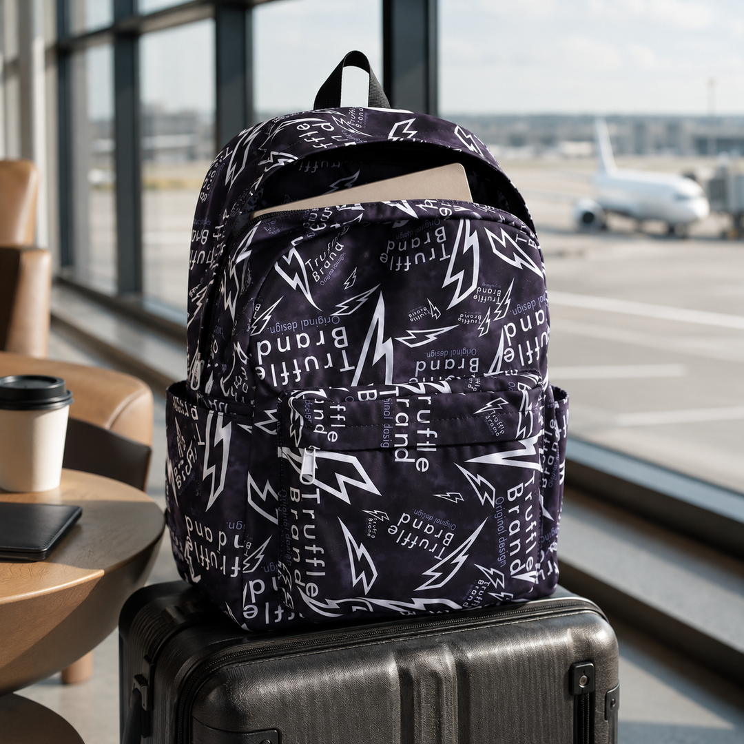 Street Graffiti Unisex School Backpack for Students