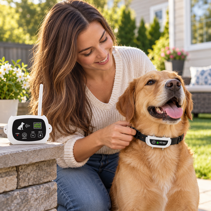 Wireless Dog Fence and Training Collar System Waterproof