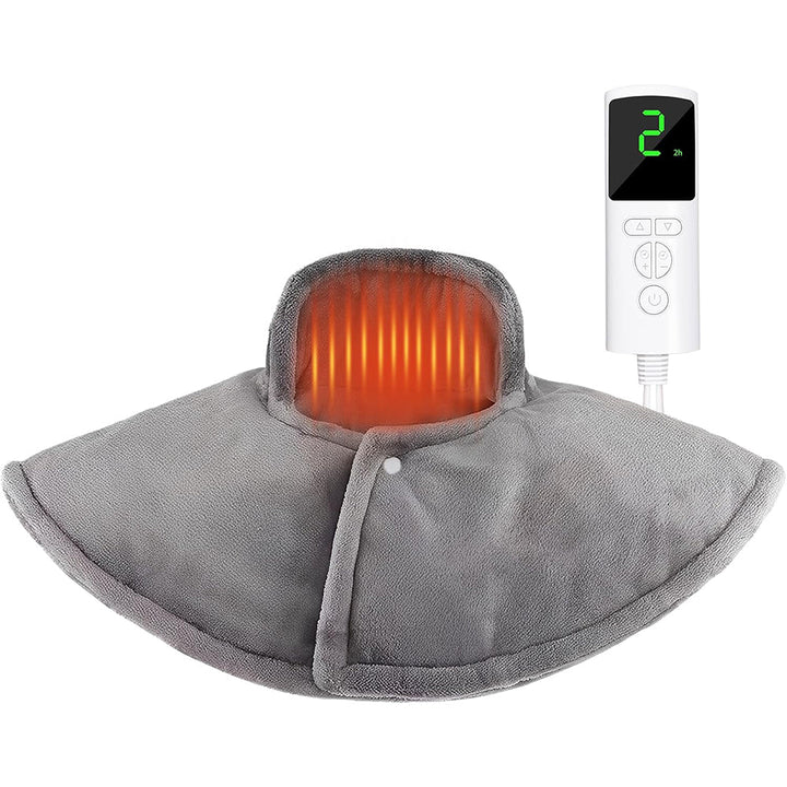Electric Neck and Shoulder Heating Pad Wrap Therapy