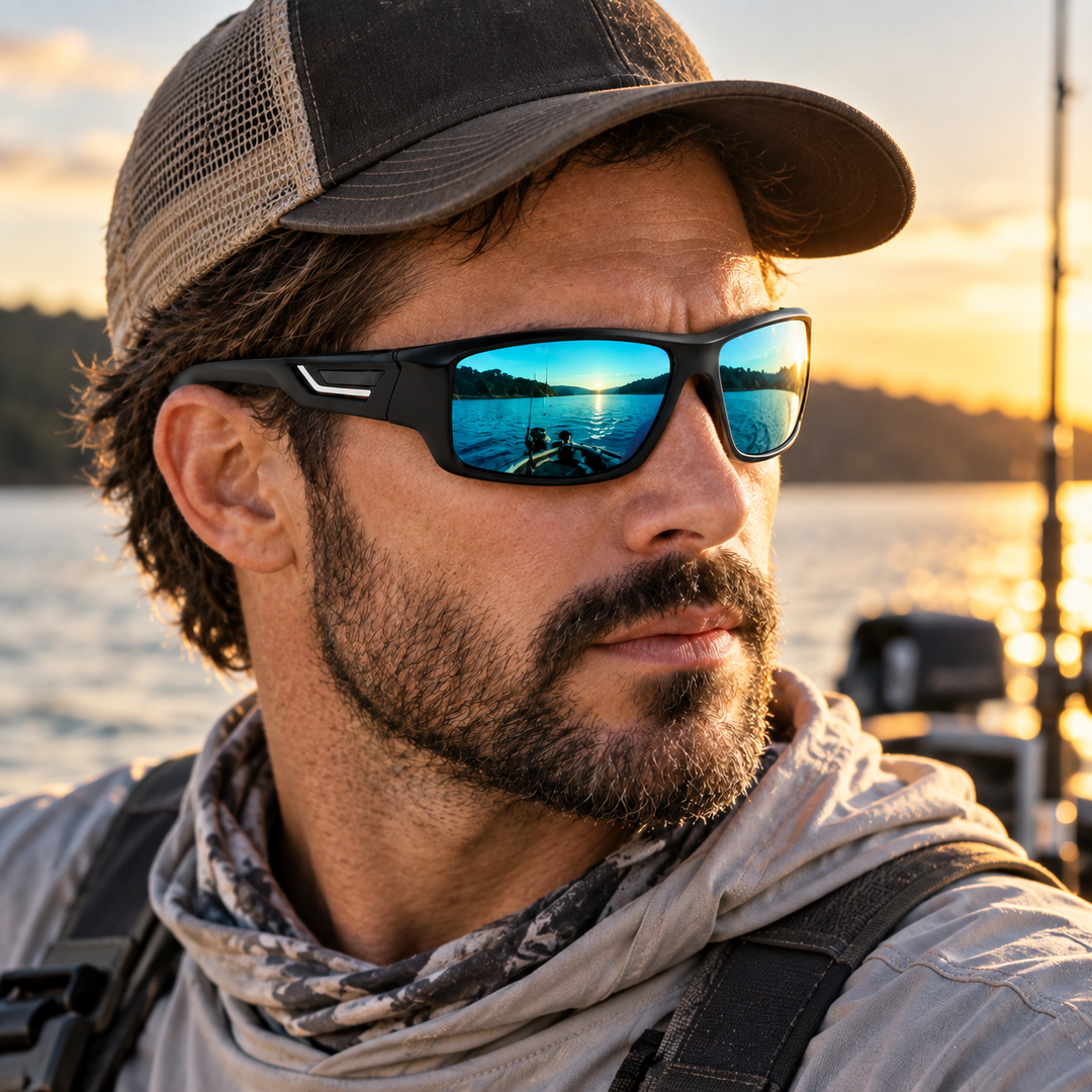 Polarised Sunglasses UV400 Mens Fishing Driving Glasses