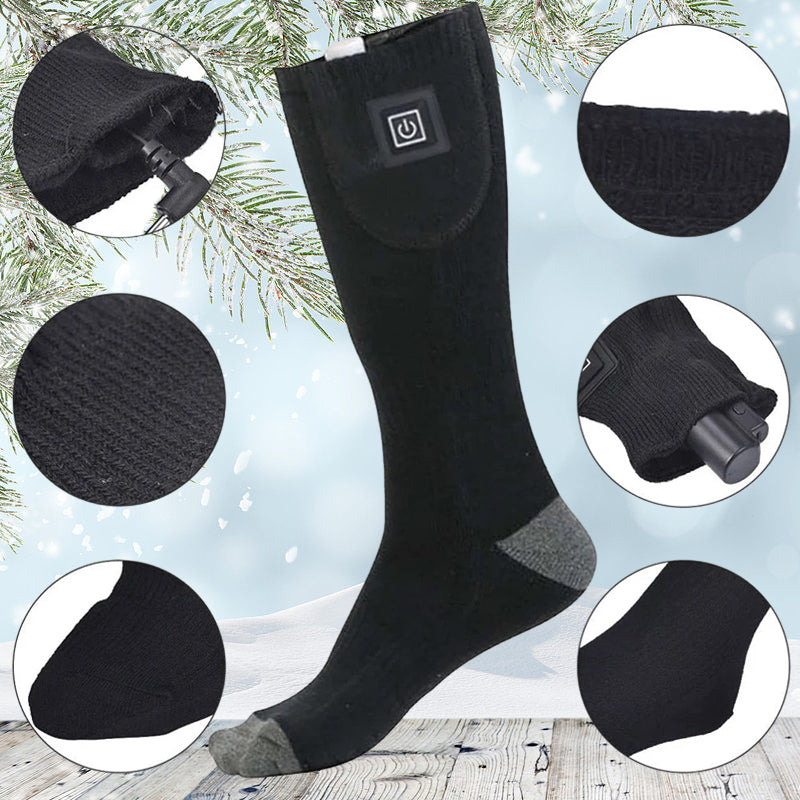 Rechargeable Electric Heated Socks Battery Powered Warm Socks