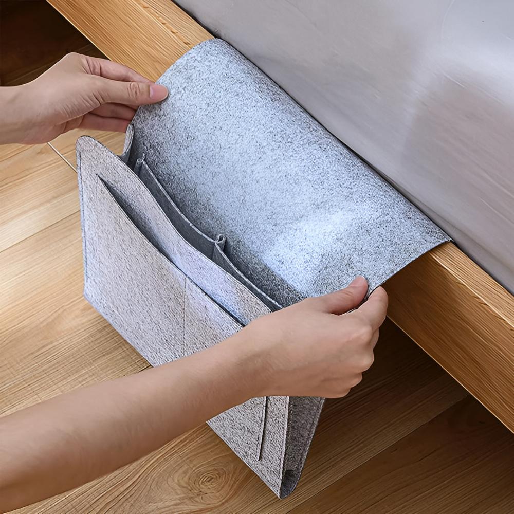 Bedside Storage Organizer Caddy Pouch Hanging Pocket