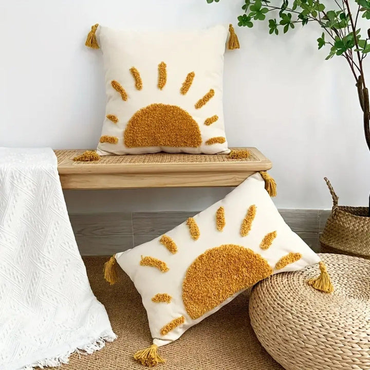 Square Cushion Cover Pillow Case Boho Style