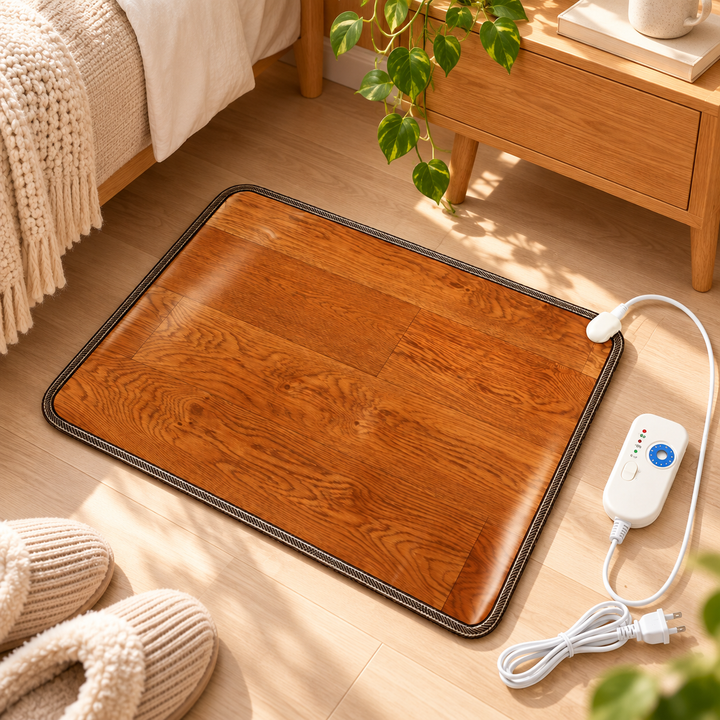 Heated Foot Warmer Mat Electric Under Desk Heating Pad