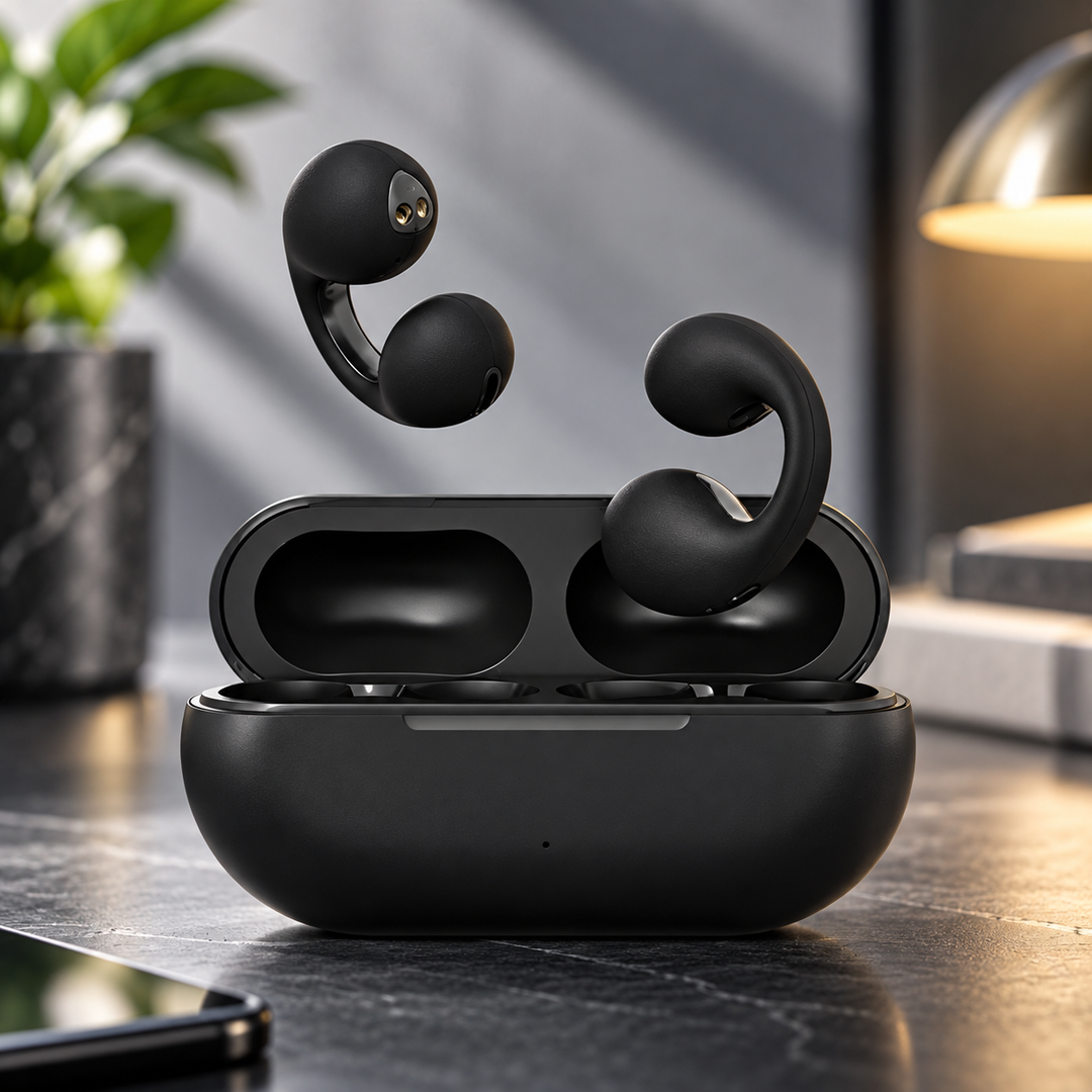 Bone Conduction Wireless Earbuds Open Ear Bluetooth with Mic