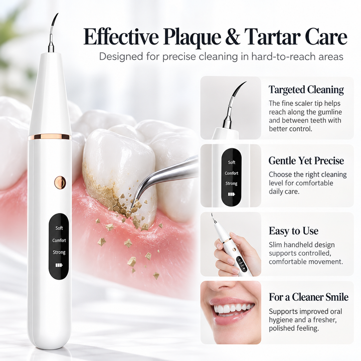Dental Calculus Plaque Remover Electric Tooth Cleaner Home