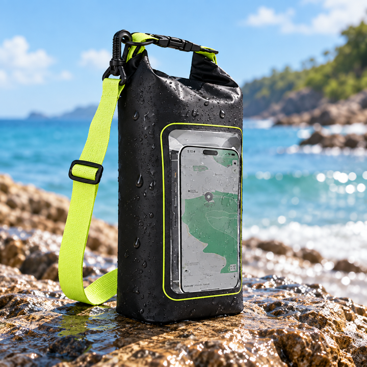 Waterproof Phone Pouch Universal Dry Bag for Smartphones 7 Inch
