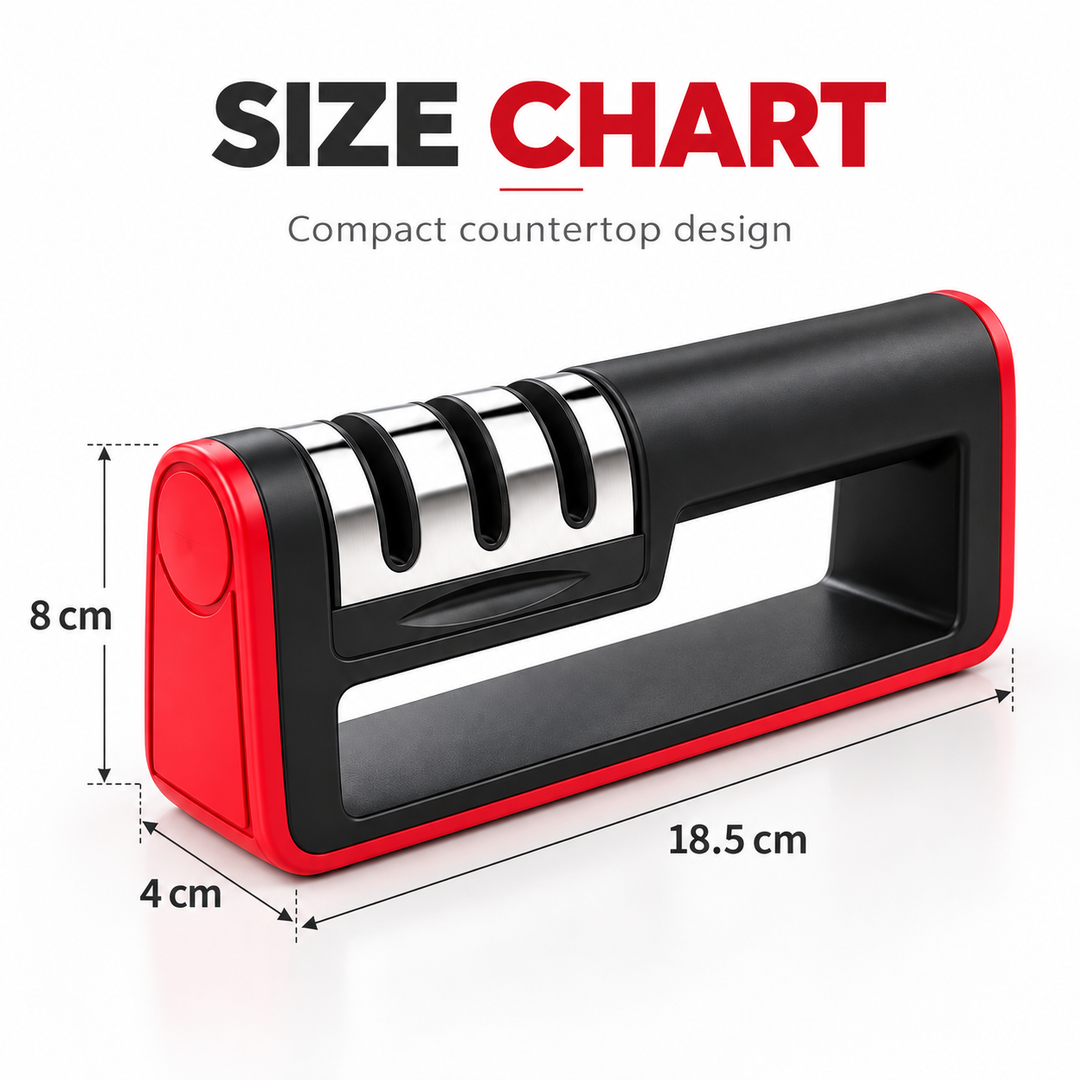 Electric Knife Sharpener 2 Stage Kitchen Blade Sharpening Tool