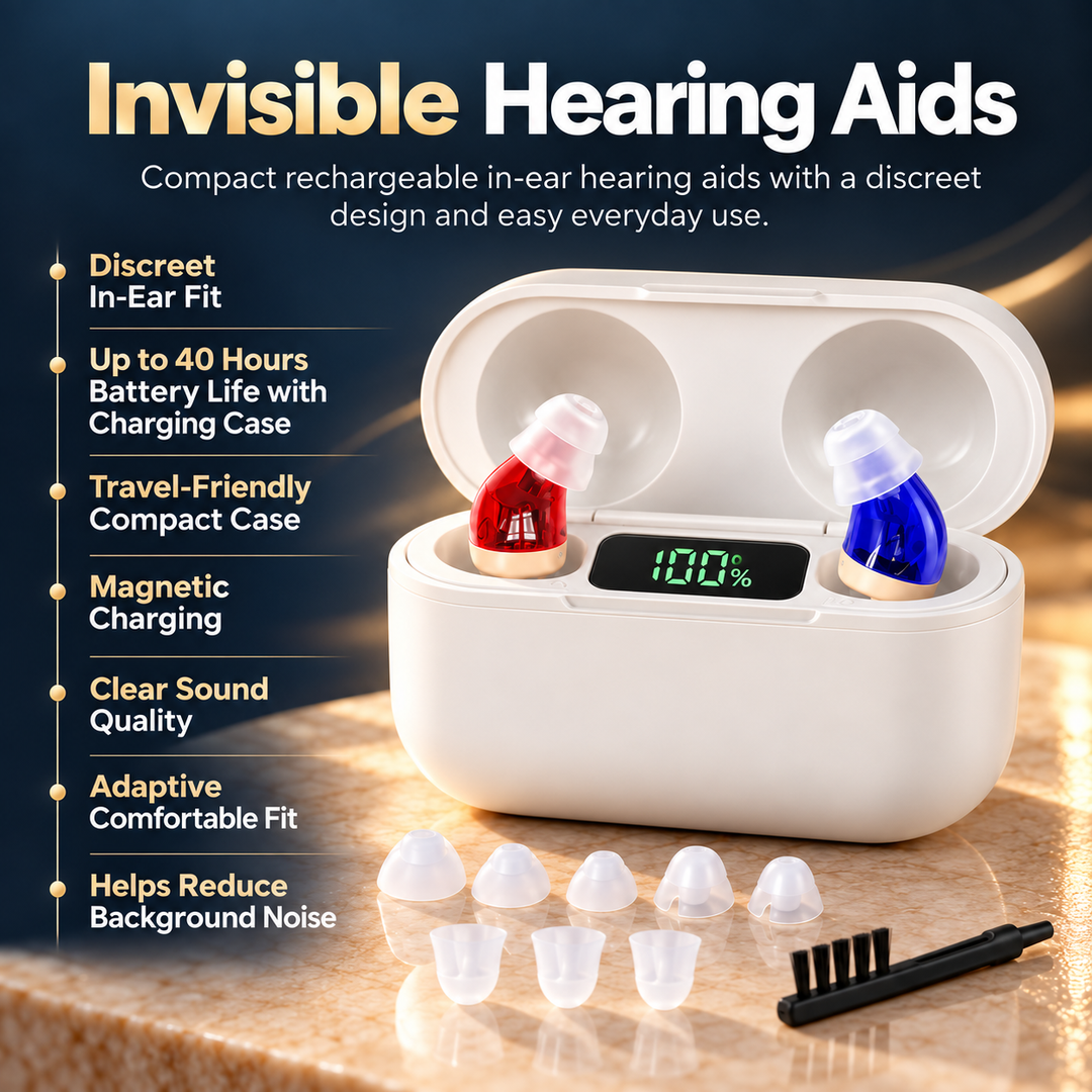 Invisible Rechargeable Sound Amplifier Hearing Aids In Ear