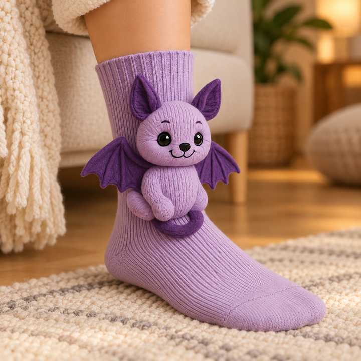 Non-Slip Plush Winter Slipper Socks Unisex House Socks