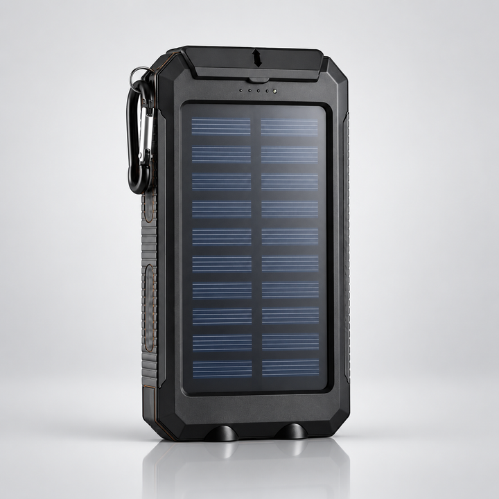 Portable Solar Power Bank Fast Charging For Mobile Phones