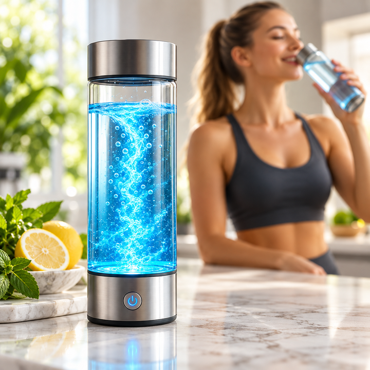 Hydrogen Water Bottle USB Rechargeable Portable Ionizer Bottle