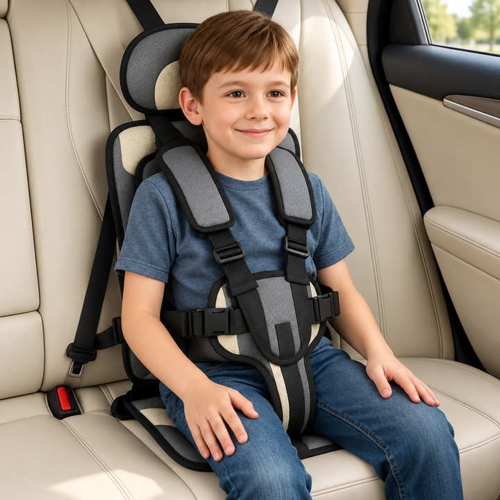 Portable Child Travel Car Seat Safe Foldable Booster