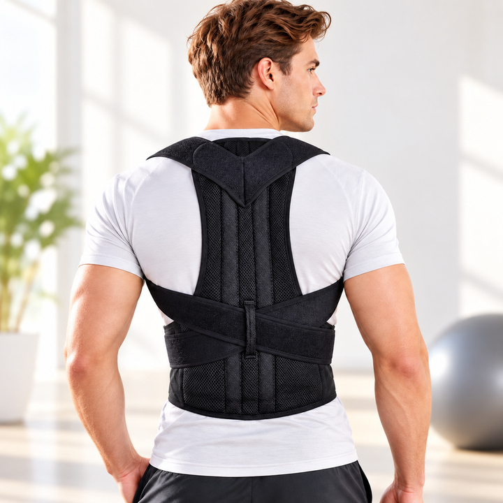 Posture Corrector Back Brace Adjustable Lumbar Support Belt