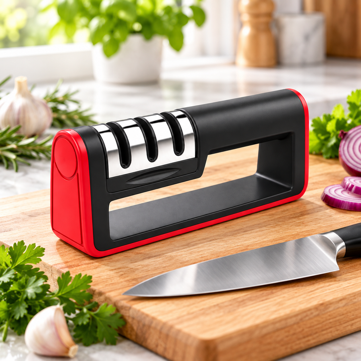 Electric Knife Sharpener 2 Stage Kitchen Blade Sharpening Tool