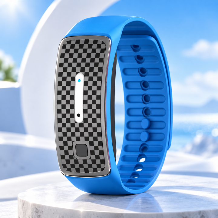 Ultrasonic Mosquito Repellent Bracelet USB Rechargeable Band