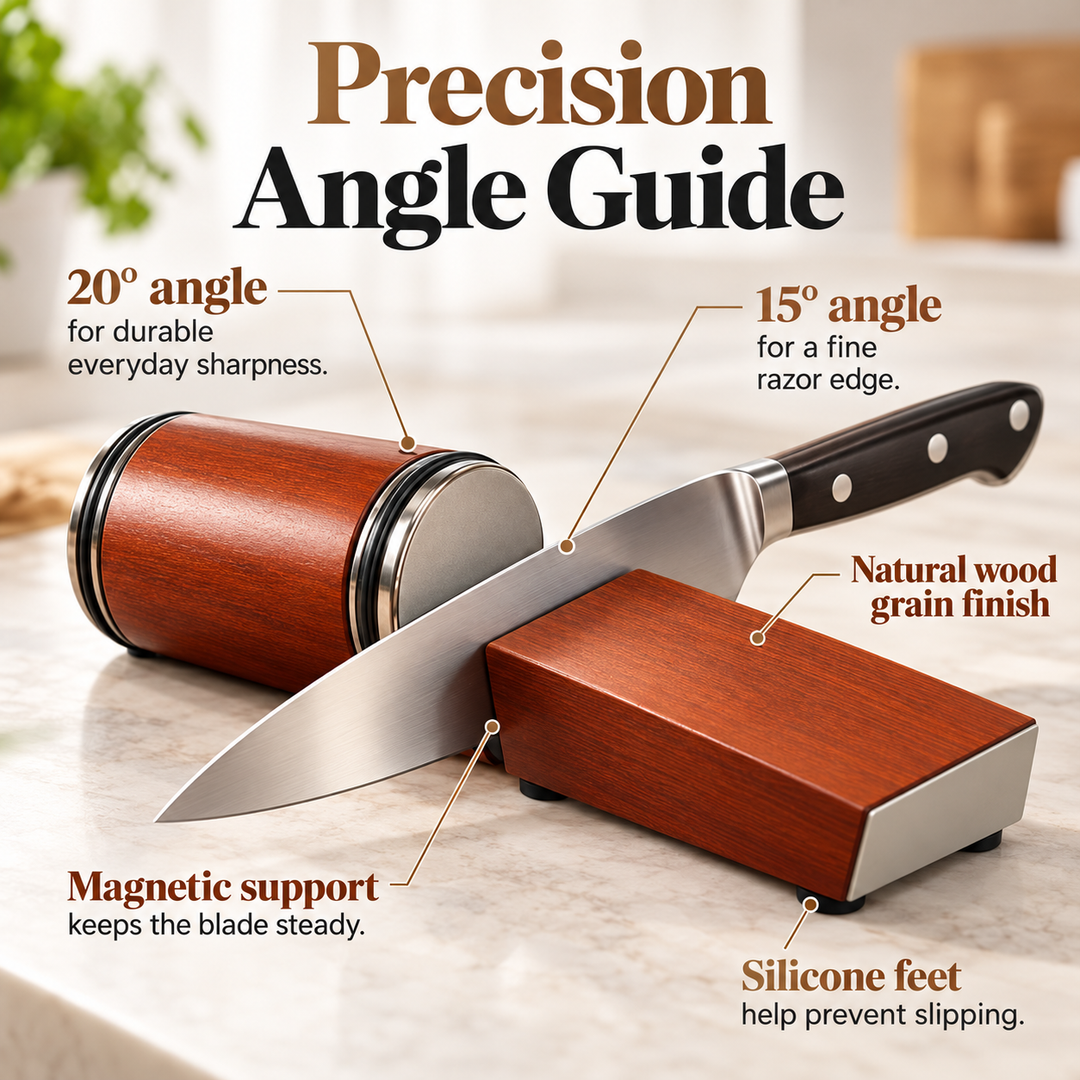Rolling Knife Sharpener Diamond Disc 400 1000 Grit Kitchen Sharpening