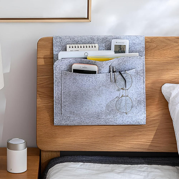 Bedside Storage Organizer Caddy Pouch Hanging Pocket