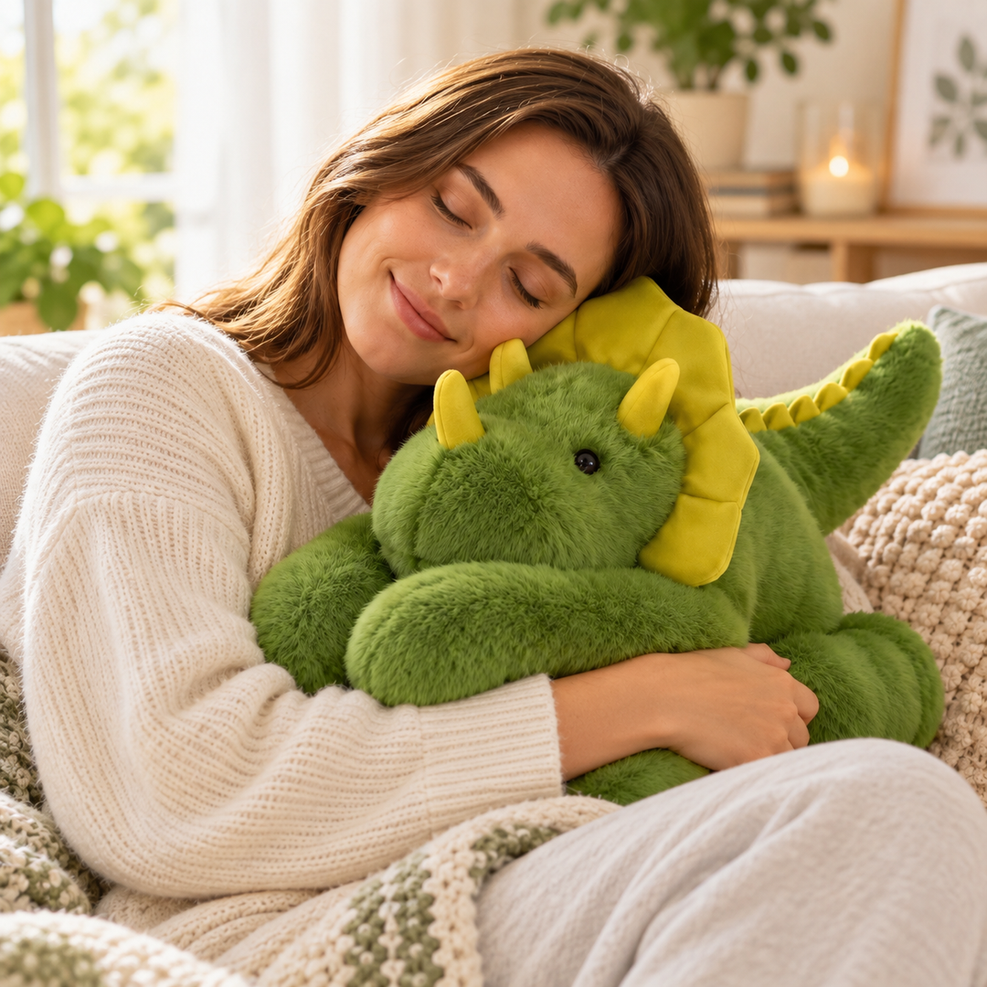 Plush Hugging Pillow Soft Cuddly Stress Relief Toy
