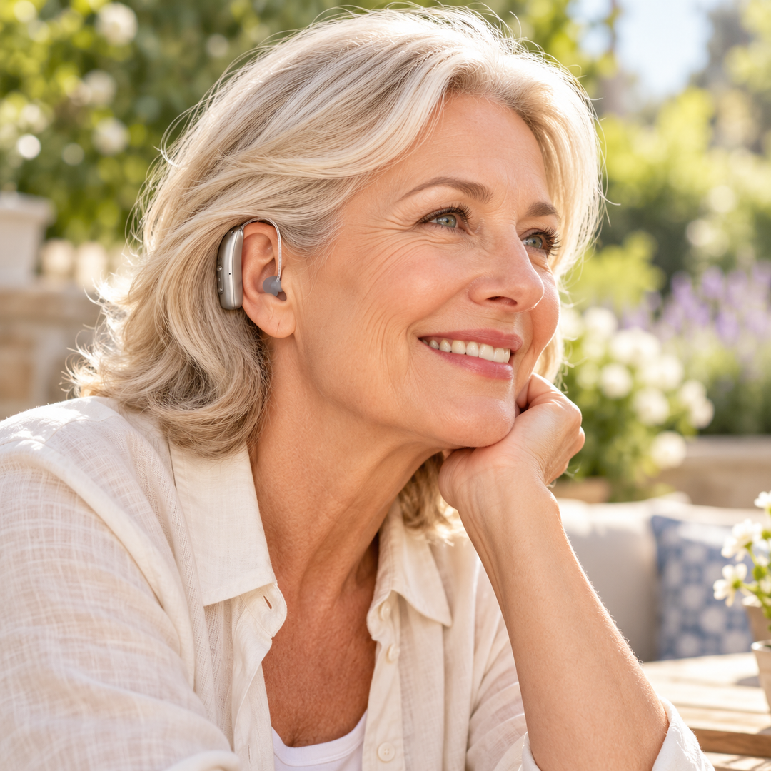 Rechargeable BTE Digital Hearing Aids with Noise Cancelling