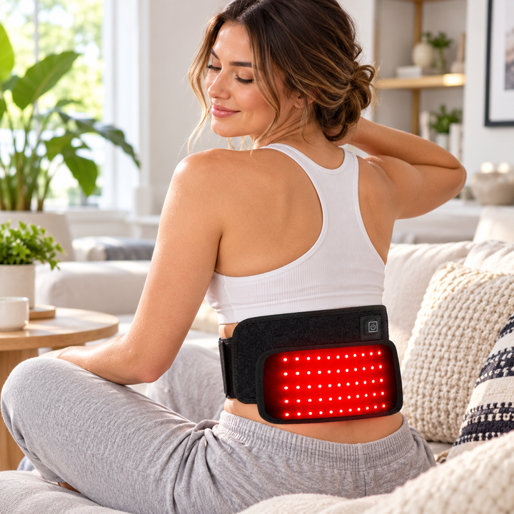 Red Light Infrared Therapy Device for Knee Pain Wearable Warming Wrap