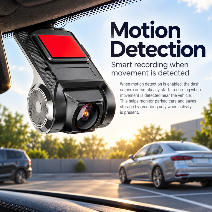Dual Dash Cam Front and Rear Car Camera Full HD Loop Recording Monitor