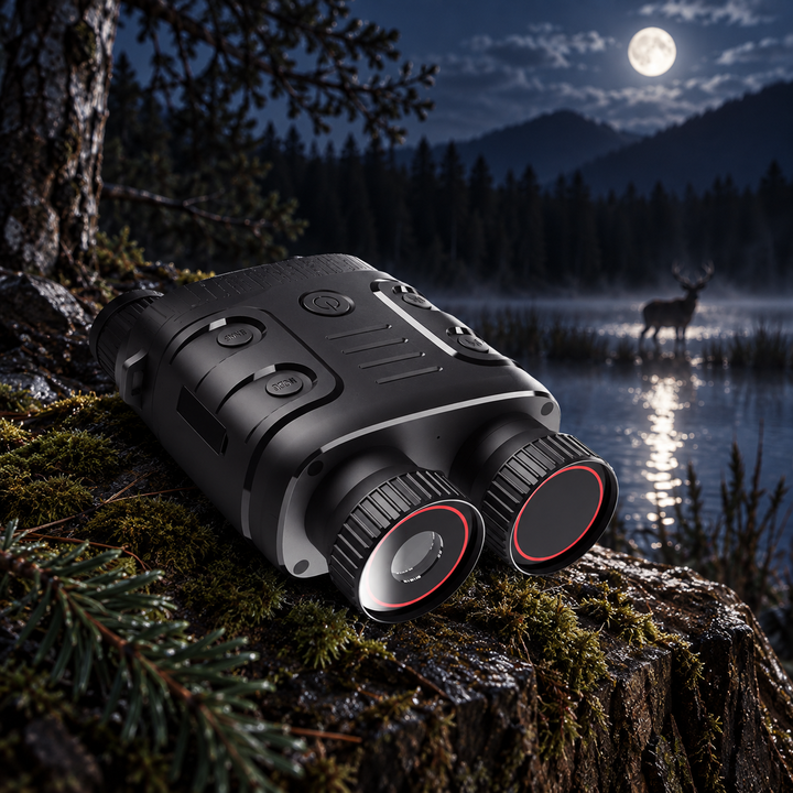 Night Vision Binoculars Camera HD 4x Zoom Digital Goggles for Darkness