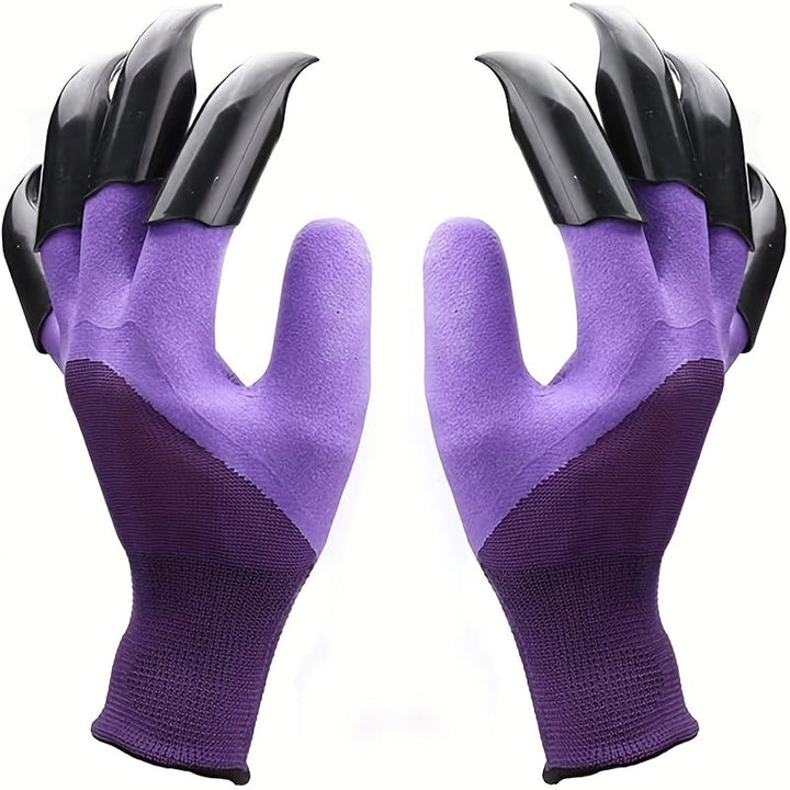 Gardening Gloves with Built-in Claws for Digging 2 Pack