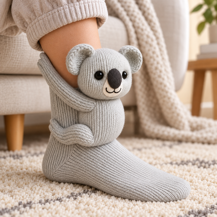 Non-Slip Plush Winter Slipper Socks Unisex House Socks