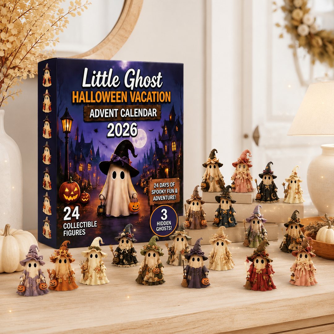 Little Ghost Halloween Advent Calendar 24 Figures