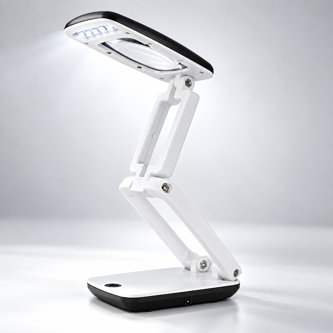 Full Page Magnifier with LED Light and Stand Reading Aid