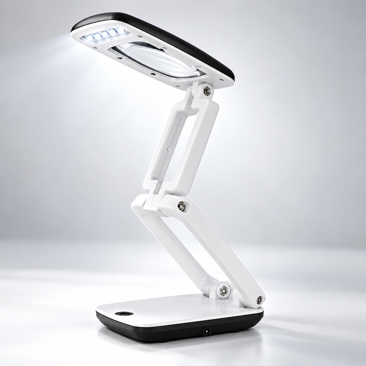 Full Page Magnifier with LED Light and Stand Reading Aid
