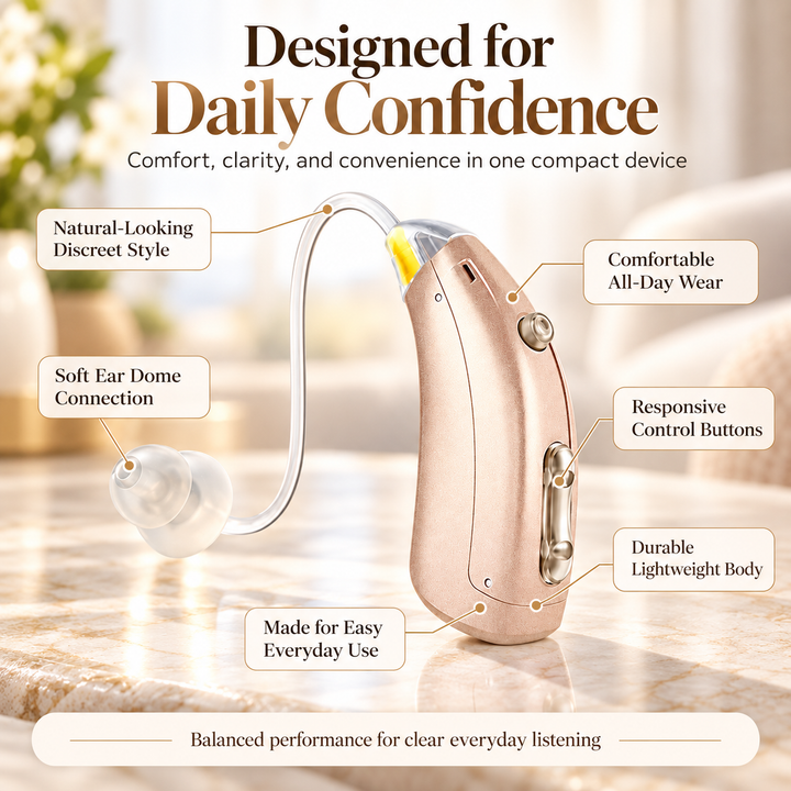 Digital Sound Amplifier Hearing Aids Rechargeable In Ear Device