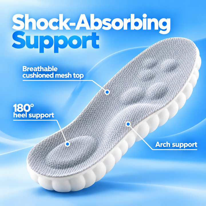 Orthopedic Insoles for Flat Feet Memory Foam Arch Support