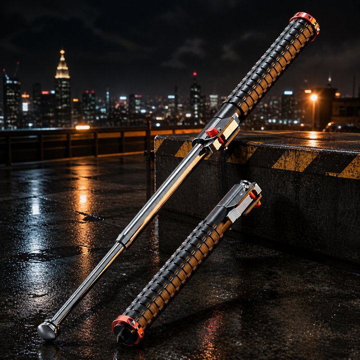 Telescopic Expandable Stick with Non Slip Grip Handle