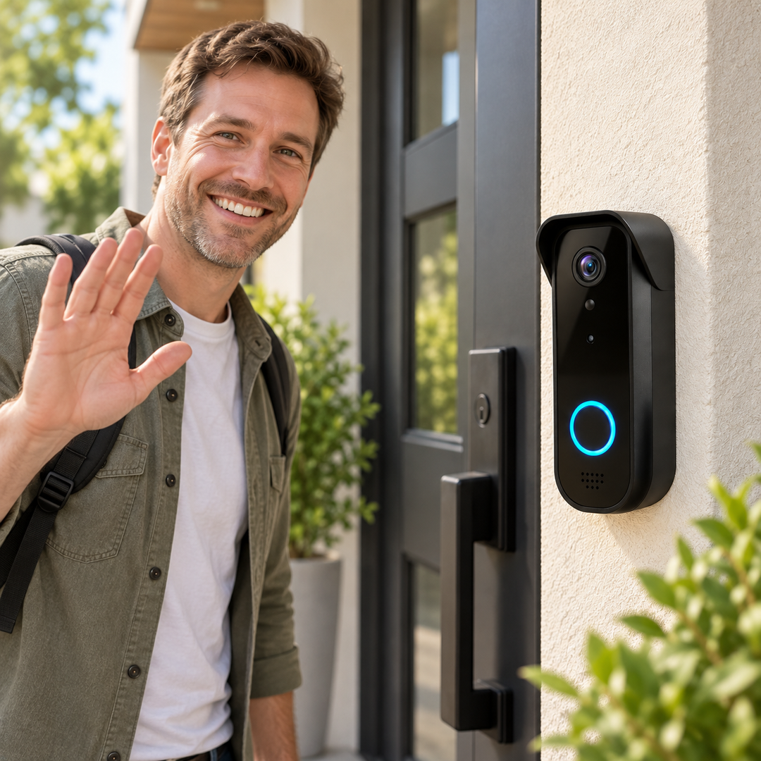 Wireless Smart Video Doorbell HD Camera No Subscription