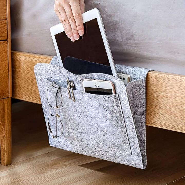 Bedside Storage Organizer Caddy Pouch Hanging Pocket