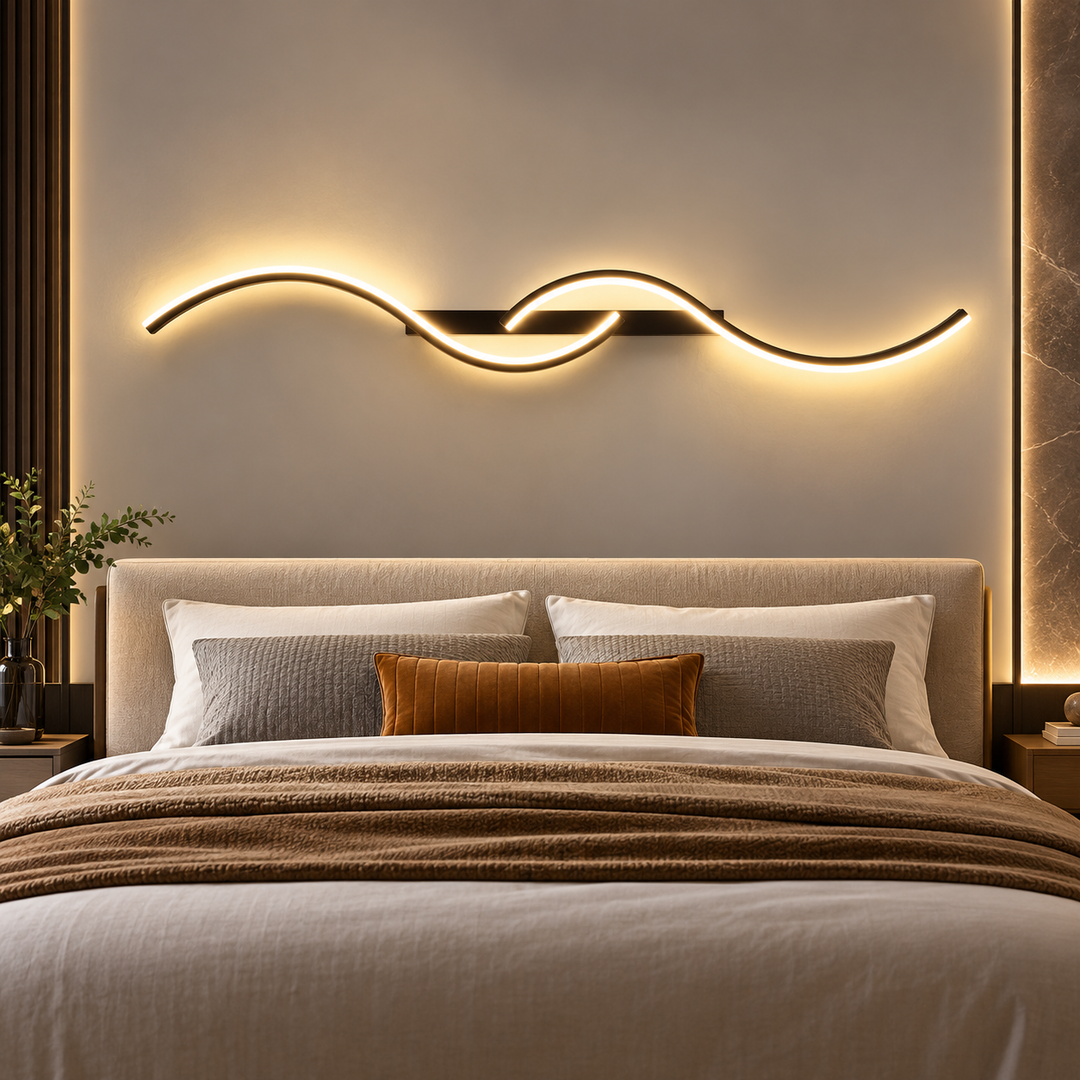 LED Lounge Wall Light Dimmable Silicone Lamp for Bedroom