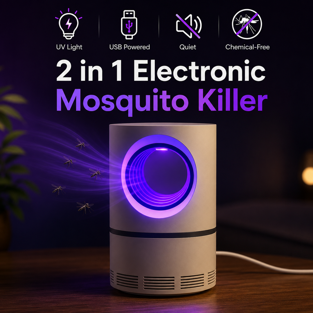 UV Light Electric Bug Zapper Insect Trap Mosquito Fly Killer Indoor Outdoor