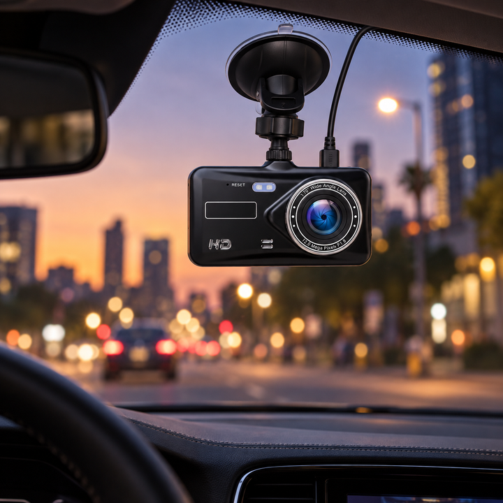 Wireless Dashboard Camera Front and Rear Dual Dash Cam