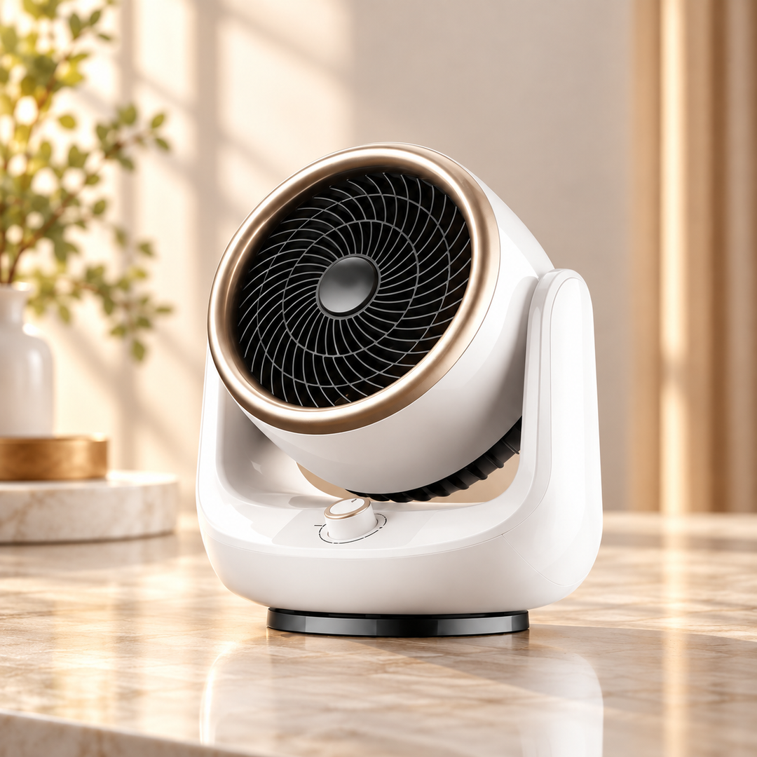 Portable Air Circulation Fan Remote Control 360 Rotation Quiet Cool