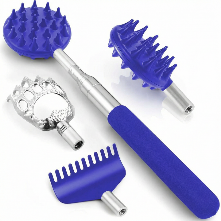 Adjustable Extendable Handle Back Scratcher Tool