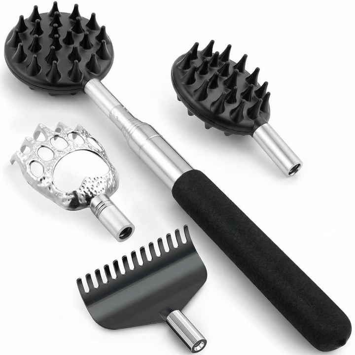 Adjustable Extendable Handle Back Scratcher Tool