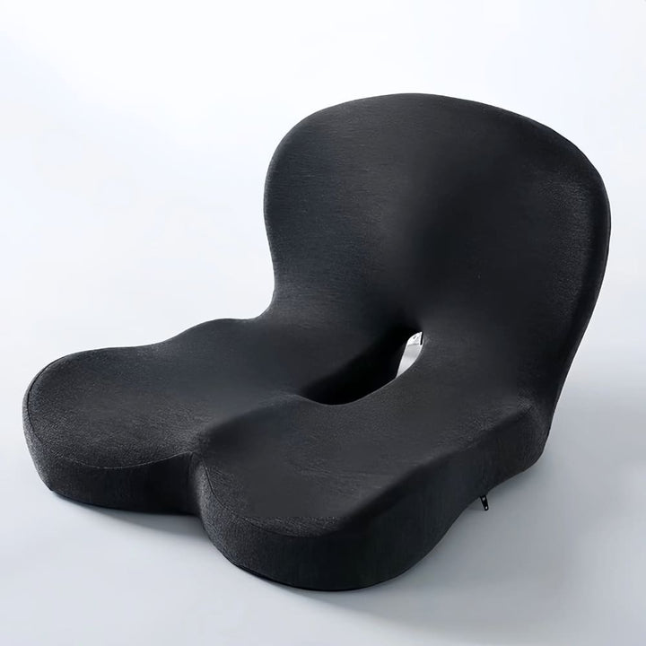 Memory Foam Orthopedic Seat Cushion and Lumbar Back Support Set