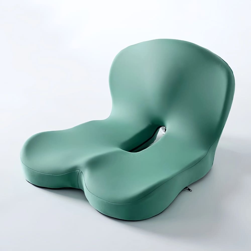Memory Foam Orthopedic Seat Cushion and Lumbar Back Support Set