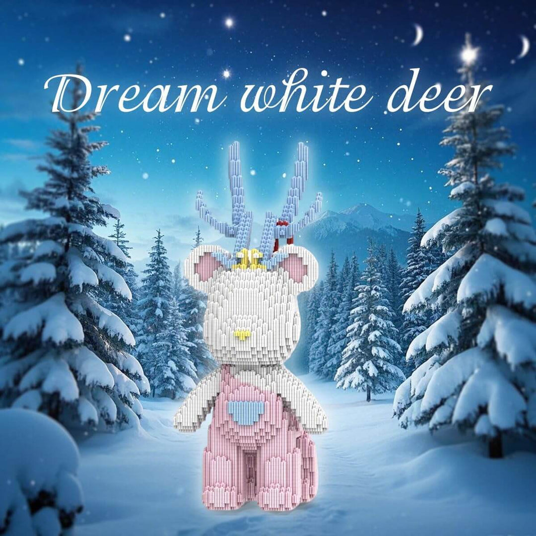 Building Blocks Set Educational Toy Deer Unicorn Figures