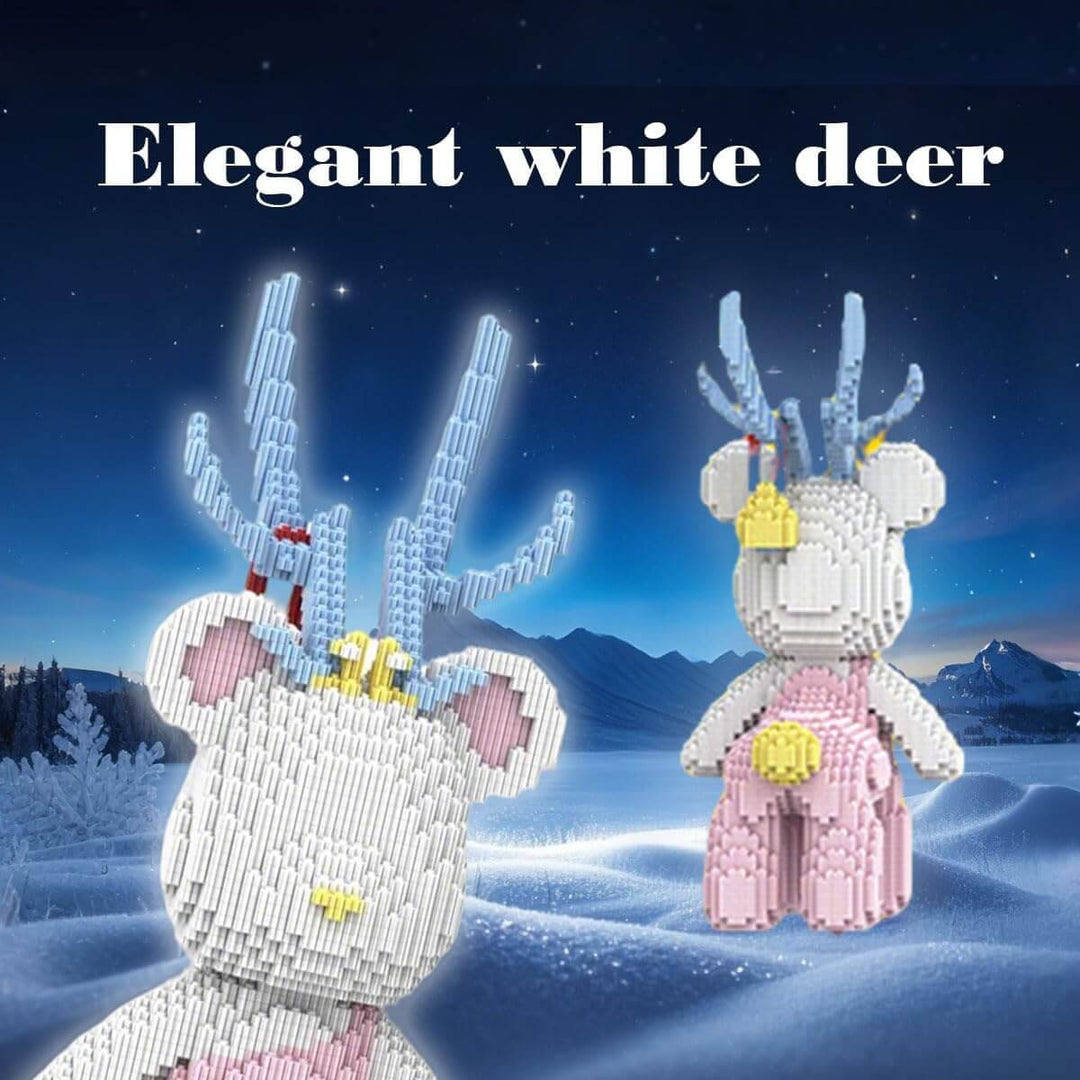 Building Blocks Set Educational Toy Deer Unicorn Figures