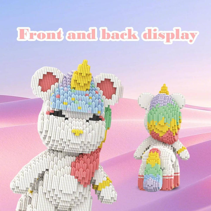 Building Blocks Set Educational Toy Deer Unicorn Figures