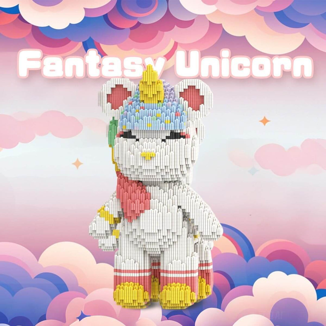 Building Blocks Set Educational Toy Deer Unicorn Figures