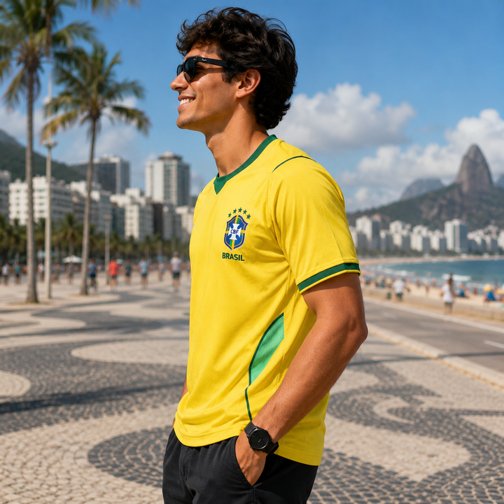 Brazil Football Jersey World Cup 2026 Soccer Shirt